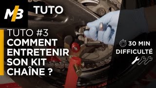 Tuto 3  Comment entretenir son kit chaîne [upl. by Gorski]