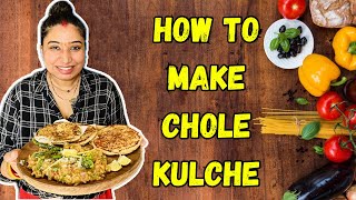 How To Make Chole Kulche At Home  ​Street Style Chole Kulche Delhi Wale  ​Yashalskirasoi [upl. by Cathee]