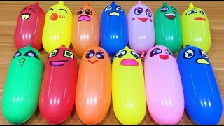 Balloons Slime Making Slime With Funny Balloons  Satisfying Slime Video 111 [upl. by Beckman258]