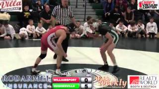 HUGHESVILLE VS WILLIAMSPORT WRESTLING [upl. by Fablan769]