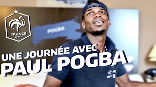 Une journée avec Paul Pogba à Clairefontaine Equipe de France Euro 2016 I FFF 2016 [upl. by Moneta]