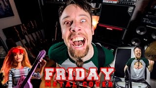 Rebecca Black  Friday metal cover by Leo Moracchioli [upl. by Mot]