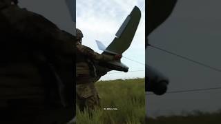 UAV A1CM Furia launched for reconnaissance [upl. by Aniled]