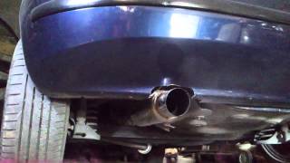 Skoda fabia 14 MPI Exhaust [upl. by Gussy882]