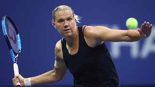 US Open 2017 In Review Kaia Kanepi [upl. by Moria728]