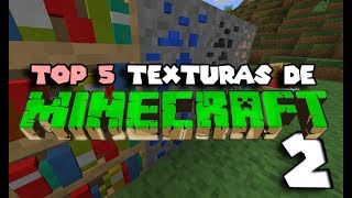 TOP 5 PACKS DE TEXTURAS PARA MINECRAFT 1131  DESCARGA 2 [upl. by Siver365]