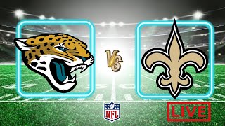 Jacksonville Jaguars vs New Orleans Saints  Live Stream 📺 [upl. by Carmelina]