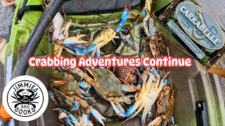 Crabbing Adventures Part 2 Gulf Coast Tripping Carrabelle Florida [upl. by Ahseyi]