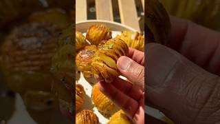 Hasselback Potatoes potatorecipe potato shortsfeed hasselbackpotatoes easyrecipe [upl. by Tildie]