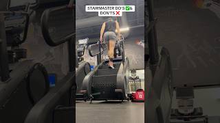 Take your Stairmaster workout to the next level 🤫 stairmaster workout fitnesstips [upl. by Efar295]