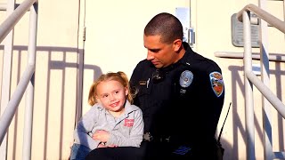 How Cop Bonded With Girl He Adopted After Answering Welfare Check [upl. by Stiegler]