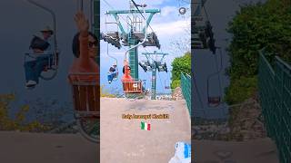 Anacapri Chairlift in Capri Island Italy travel shorts trending [upl. by Bruyn]