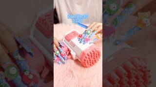 H197 Sea World Handmade Square Nails Lovful PressOnNails HandmadeNails [upl. by Aihsek]