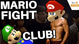 Mario 64 FIGHT CLUB ft SimpleFlips Nathaniel Bandy Nintendrew TetraBitGaming  More [upl. by Odlanor]