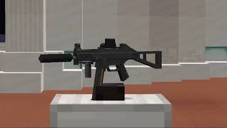 Minecraft Gun Mod WIP Update  UMP 45 Revolver Reload Visible Ammo Counter [upl. by Yla821]