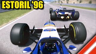 Williams FW18 at ESTORIL  Assetto Corsa F1 VR Sim Racing [upl. by Aretak198]