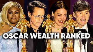 Wealth on the Red Carpet Oscar Best Actor Nominees Ranked [upl. by Abdulla]