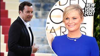 Jimmy Fallon’s heated exchange with Amy Poehler resurfaces amid toxic workplace claims [upl. by Kerman464]