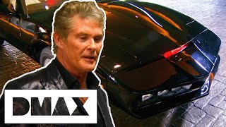 Richard Delivers Both The KITT Car And David Hasselhoff To An 80s Party  Fast N Loud [upl. by Burtie]