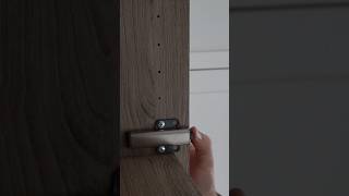 How to install an IKEA push open door [upl. by Htnnek948]