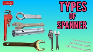 Types of Spanner 🔧🔩  Tools [upl. by Aneekat]