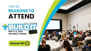 Reason 7 to Attend Build IT LIVE 2024 [upl. by Enail640]