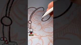 How to draw Mario 1930s rubberhose cartoon Cuphead style nintendo supermario procreate drawing [upl. by Nnylsoj996]