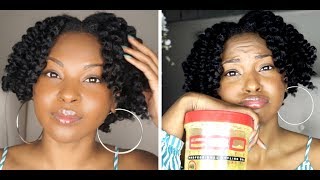 The best Twist and Curl Tutorial 4b4c hair amp Eco Styler Gel Trying to Kill Us [upl. by Rett]