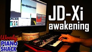 Roland JDXi synthesizer does ambient  Awakening [upl. by Freeborn]