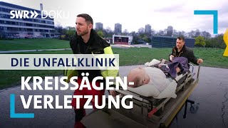 Die Unfallklinik  Hand an der Kreissäge verletzt 26  SWR Doku [upl. by Adnaral]