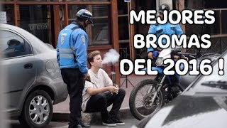 LAS MEJORES BROMAS DEL 2016   NoTePiquesTV [upl. by Lorin86]