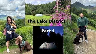 4 Days camping in the Lake District Part 1 [upl. by Gies192]