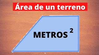 Como medir el área de un terreno irregular [upl. by Braswell]