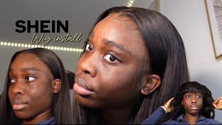 Detailed Wig Install  SHEIN [upl. by Fidellia]