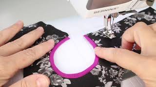 How To Use The Overlock Foot on Your Sewing Machine [upl. by Rance]