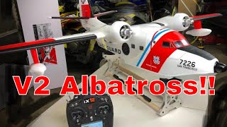 Hobbyking Avios Grumman HU16 ALBATROSS V2 1620mm UNBOXING ASSEMBLY [upl. by Arias673]