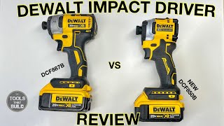 Dewalt’s New Compact Impact Driver Drill Review  DCF850 Compared To DCF887 [upl. by Ambur]