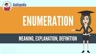 What Is ENUMERATION ENUMERATION Definition amp Meaning [upl. by Otanutrof]