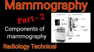 Mammography  Part  2  Components of mammography  By BL Kumawat [upl. by Claudio]