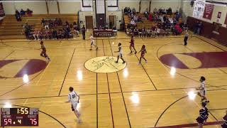 Maryvale High School NY vs Cheektowaga Warriors Mens Varsity Basketball [upl. by Artep]