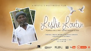 Leslie Loutin Thanksgiving Service [upl. by Lune]