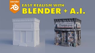 Easily add detail to 3D models using AI [upl. by Pegma]