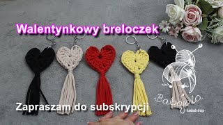 Walentynkowe breloczki w kształcie serca [upl. by Popelka]