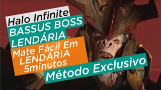 Como matar o Bassus Boss Halo infinite em Lendária  Método Exclusivo [upl. by Angeli432]