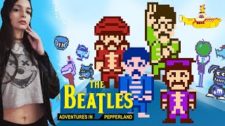 Jogando a hack de SMB 2  The Beatles Adventures in Pepperland [upl. by Bibbye406]