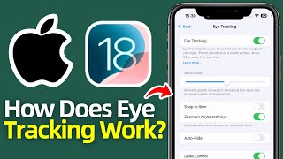 How Does Eye Tracking Work in iOS 18 Tutorial [upl. by Wynnie]