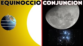 EQUINOCCIO y LUNA en CONJUNCIÓN con PLÉYADES  22 de SEPTIEMBRE [upl. by Avihs]