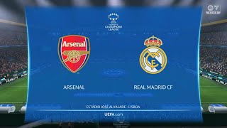 Arsenal women 36 Real Madrid women champions league final match highlights [upl. by Norrabal956]