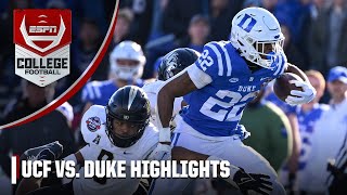 Military Bowl UCF Knights vs Duke Blue Devils  Full Game Highlights [upl. by Yuu]