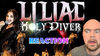 LILIAC  Holy Diver DIO cover  REACTION [upl. by Syst]